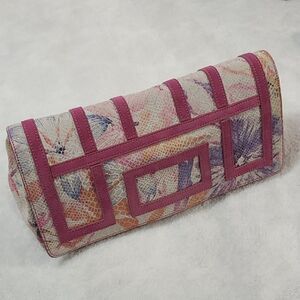 La Gioe di Toscana by Sharon Gioe leather clutch